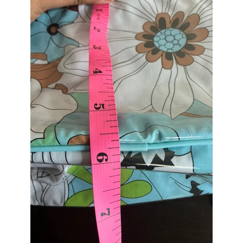 Billabong Floral Print Cosmetic Bag‎ Women's Travel Makeup Bag Multi
